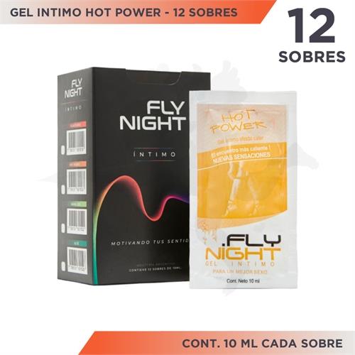 HOT POWER GEL INTIMO 10 CC X 12 UNID.